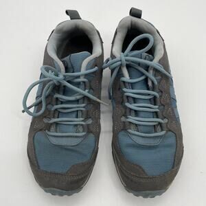 MERRELL Womens Hiking Lulea Blue Hiking Outdoor Running Shoe Size 6.5 J84834
